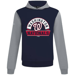 Washington Nationals Levelwear Throwback Ultimate Banner Arch Hoodie Navy