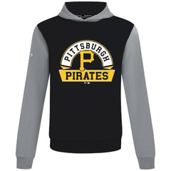 Pittsburgh Pirates Levelwear Throwback Ultimate Banner Arch Hoodie Black