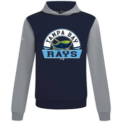 Tampa Bay Rays Levelwear Throwback Ultimate Banner Arch Hoodie Navy