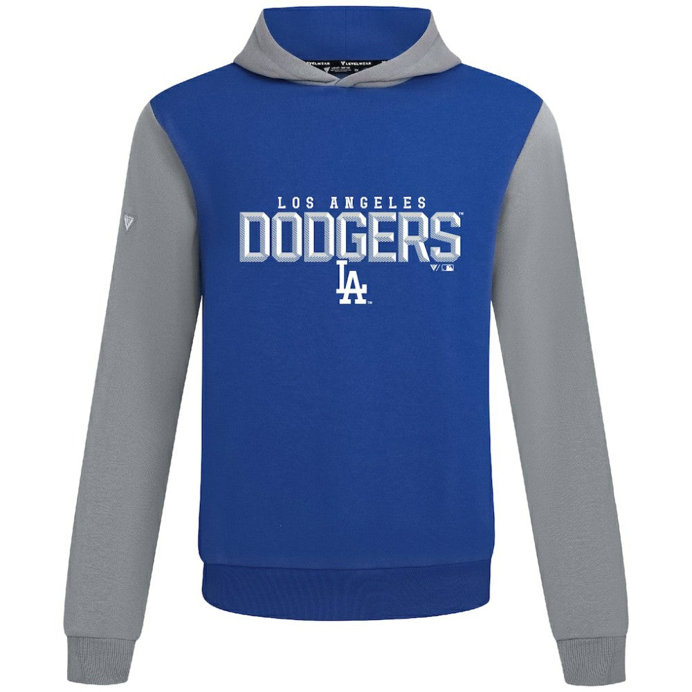 Los Angeles Dodgers Levelwear Throwback Carve Ultimate Hoodie Royal