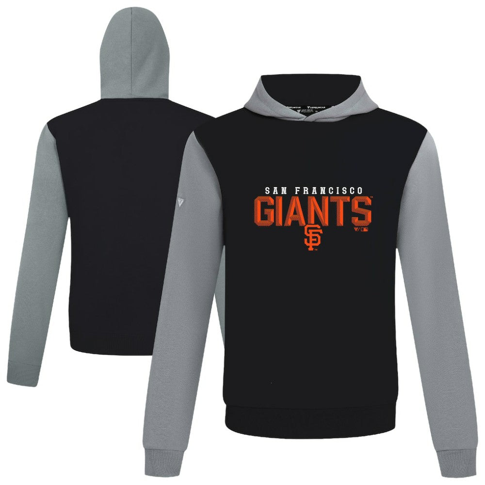 San Francisco Giants Levelwear Throwback Carve Ultimate Hoodie Black