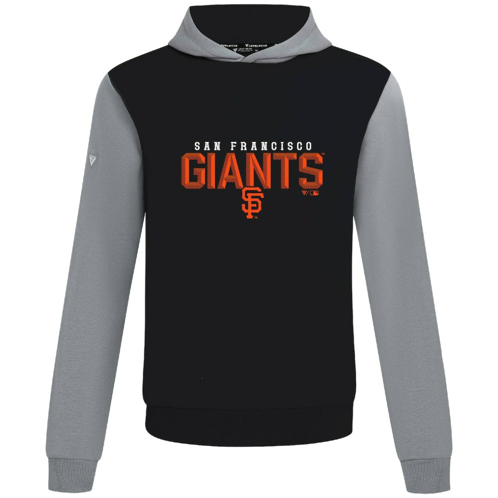 San Francisco Giants Levelwear Throwback Carve Ultimate Hoodie Black