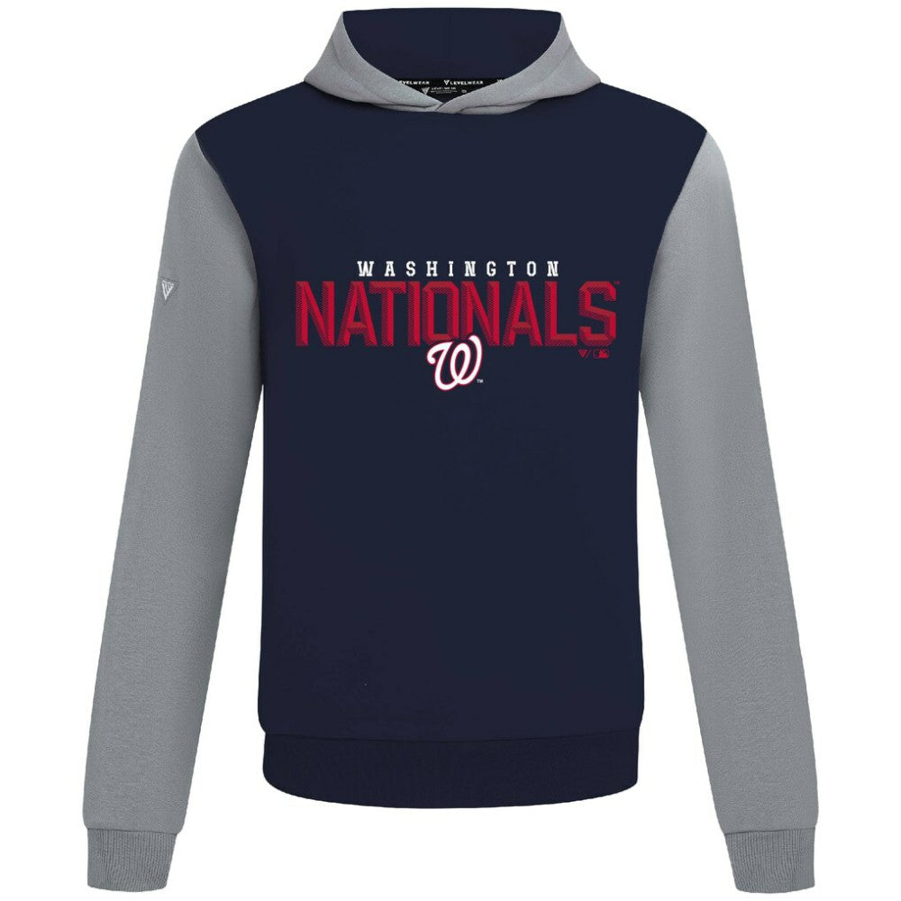 Washington Nationals Levelwear Throwback Carve Ultimate Hoodie Navy