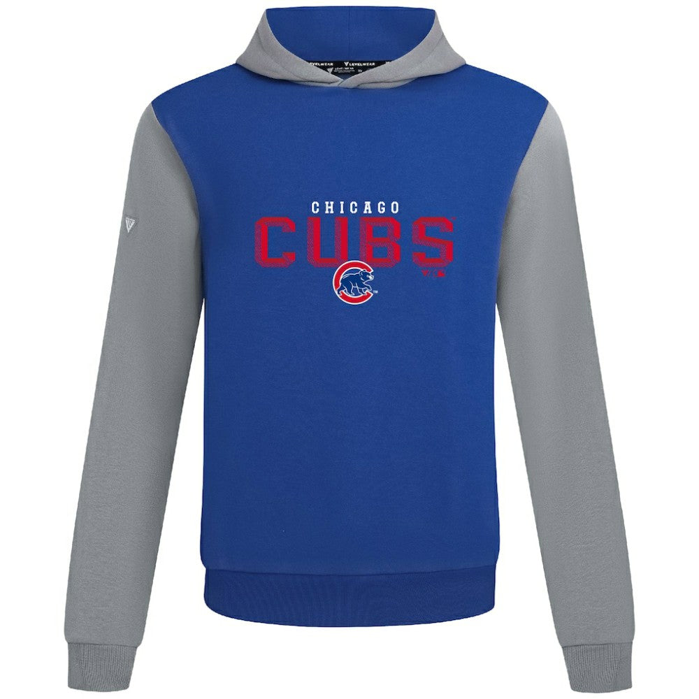 Chicago Cubs Levelwear Throwback Carve Ultimate Hoodie Royal
