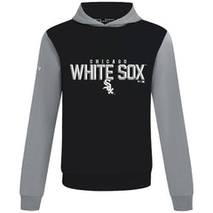 Chicago White Sox Levelwear Throwback Carve Ultimate Hoodie Black