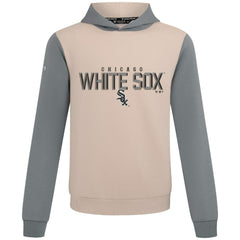 Chicago White Sox Levelwear Throwback Carve Ultimate Hoodie Sand