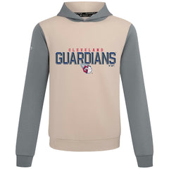 Cleveland Guardians Levelwear Throwback Carve Ultimate Hoodie Sand