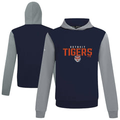 Detroit Tigers Levelwear Throwback Carve Ultimate Hoodie Navy