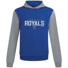 Kansas City Royals Levelwear Throwback Carve Ultimate Hoodie Royal