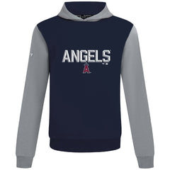 Los Angeles Angels Levelwear Throwback Carve Ultimate Hoodie Navy
