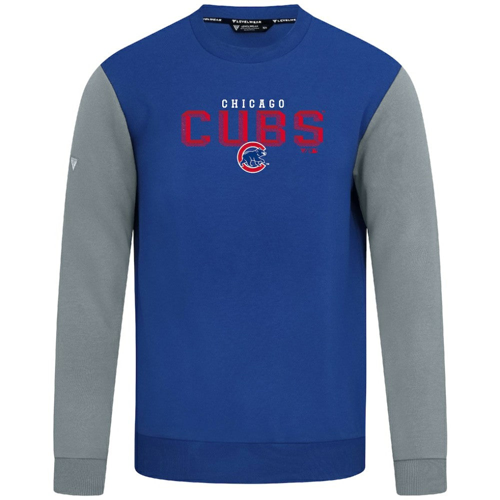 Chicago Cubs Levelwear Throwback Ultimate Carve Sweatshirt Royal