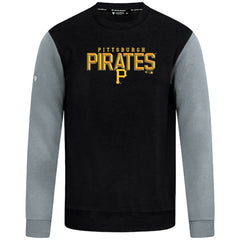 Pittsburgh Pirates Levelwear Throwback Ultimate Carve Sweatshirt Black