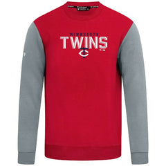 Minnesota Twins Levelwear Throwback Ultimate Carve Sweatshirt Red