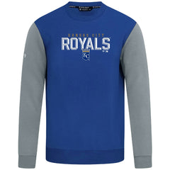 Kansas City Royals Levelwear Throwback Ultimate Carve Sweatshirt Royal