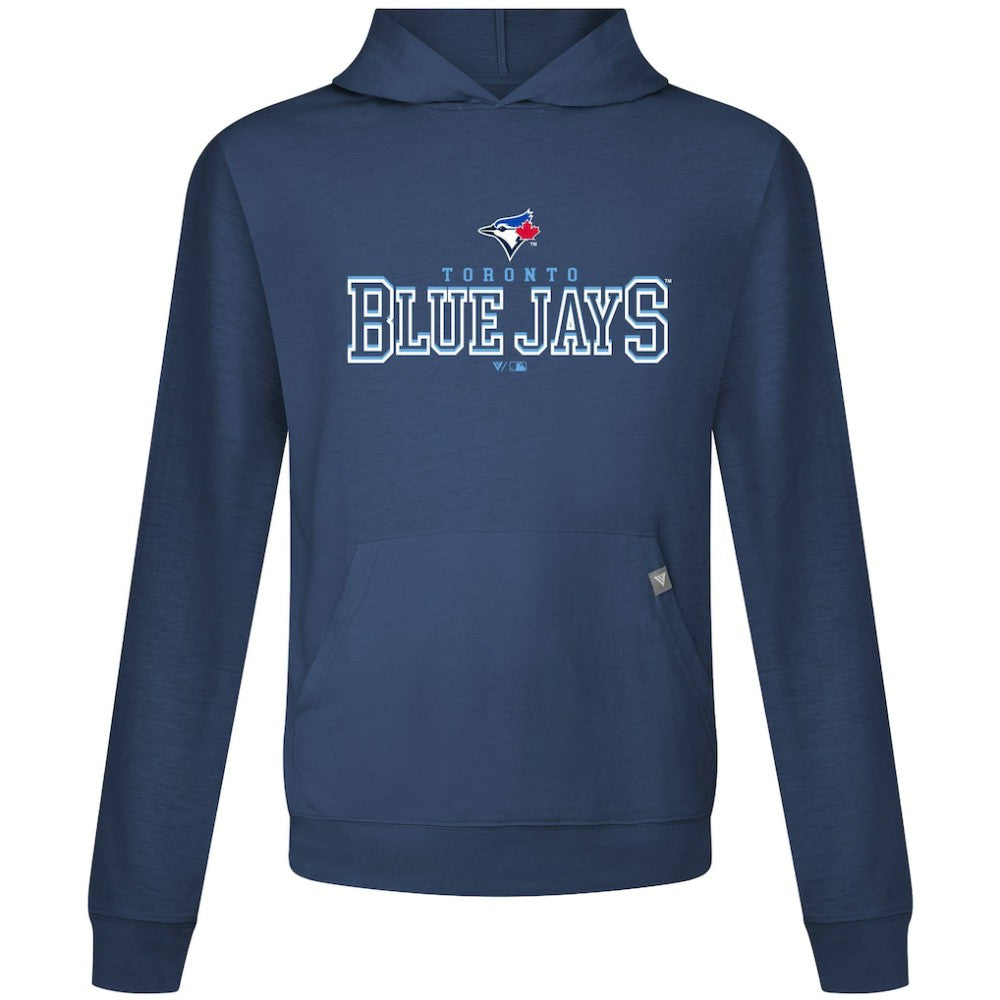 Toronto Blue Jays Levelwear Relay Journey Pullover Hoodie Navy