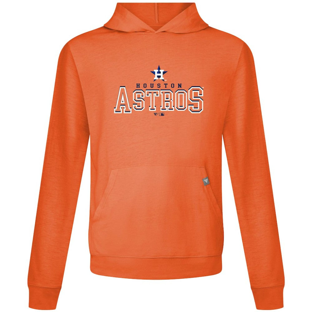 Houston Astros Levelwear Relay Journey Pullover Hoodie Orange