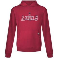 Los Angeles Angels Levelwear Relay Journey Pullover Hoodie Red
