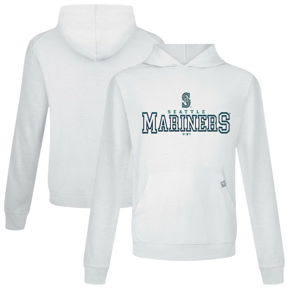 Seattle Mariners Levelwear Relay Journey Pullover Hoodie White