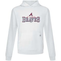 Atlanta Braves Levelwear Relay Journey Pullover Hoodie White
