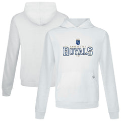 Kansas City Royals Levelwear Relay Journey Pullover Hoodie White