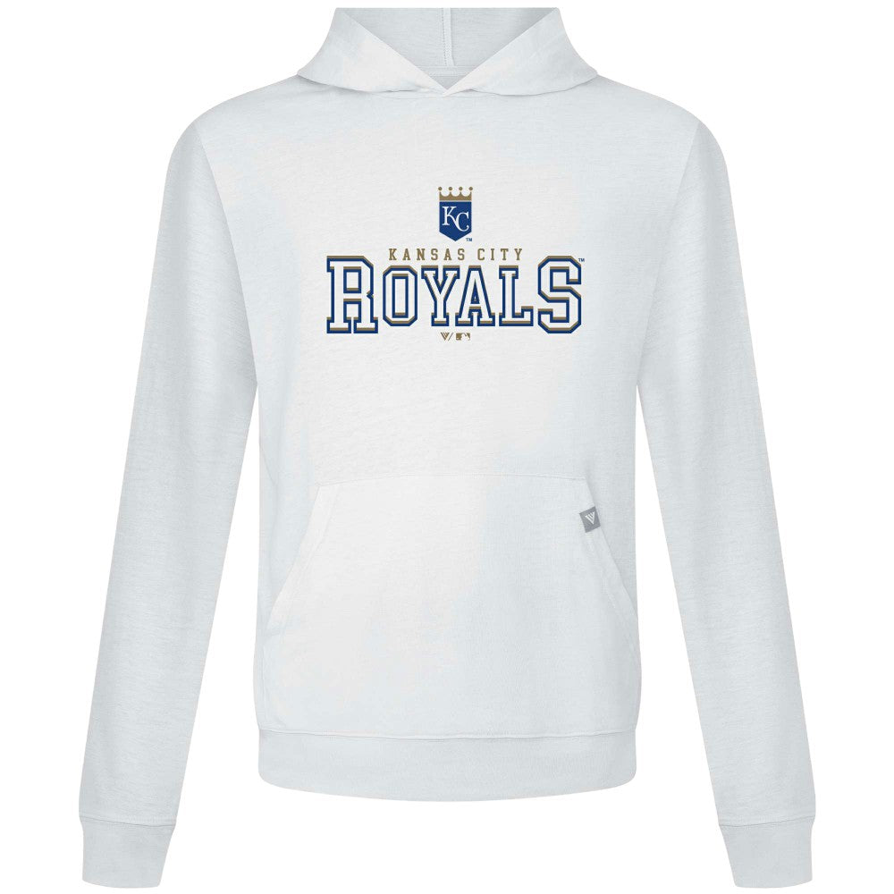 Kansas City Royals Levelwear Relay Journey Pullover Hoodie White