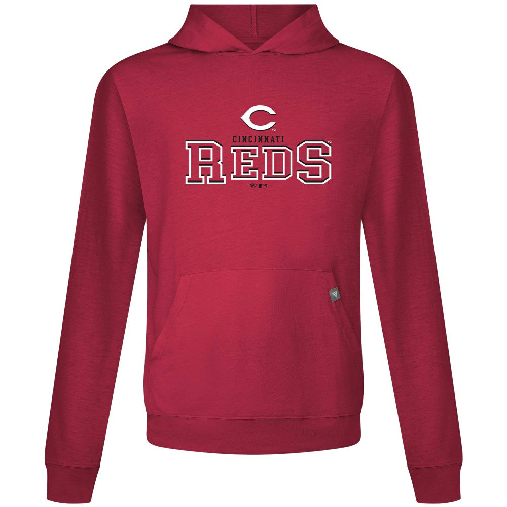 Cincinnati Reds Levelwear Relay Journey Pullover Hoodie Red