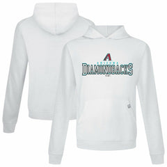 Arizona Diamondbacks Levelwear Relay Journey Pullover Hoodie White
