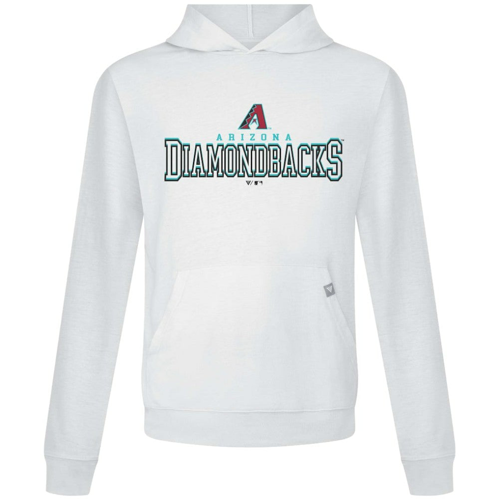 Arizona Diamondbacks Levelwear Relay Journey Pullover Hoodie White