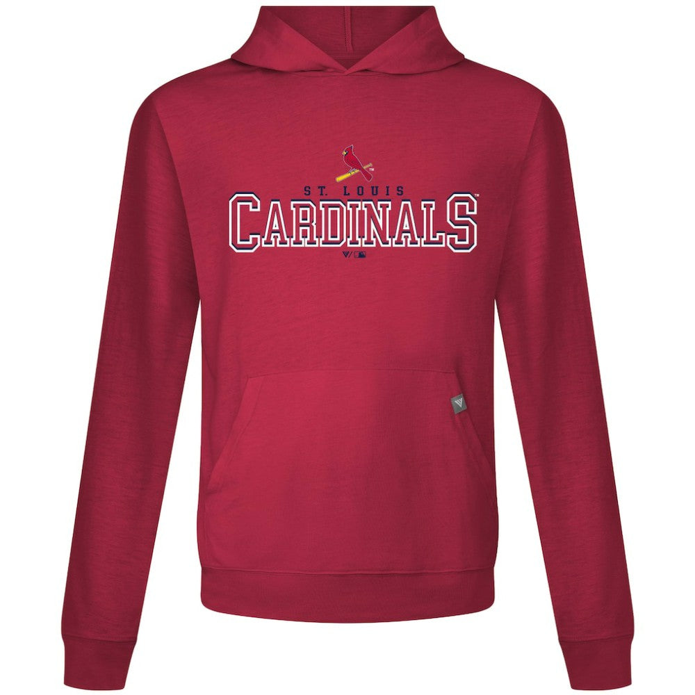 St. Louis Cardinals Levelwear Relay Journey Pullover Hoodie Red