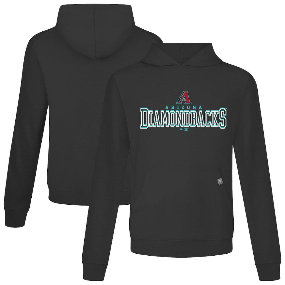 Arizona Diamondbacks Levelwear Relay Journey Pullover Hoodie Black