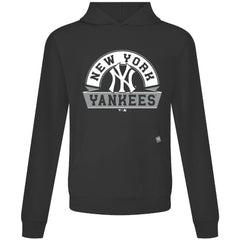 New York Yankees Levelwear Relay Banner Arch Pullover Hoodie Black