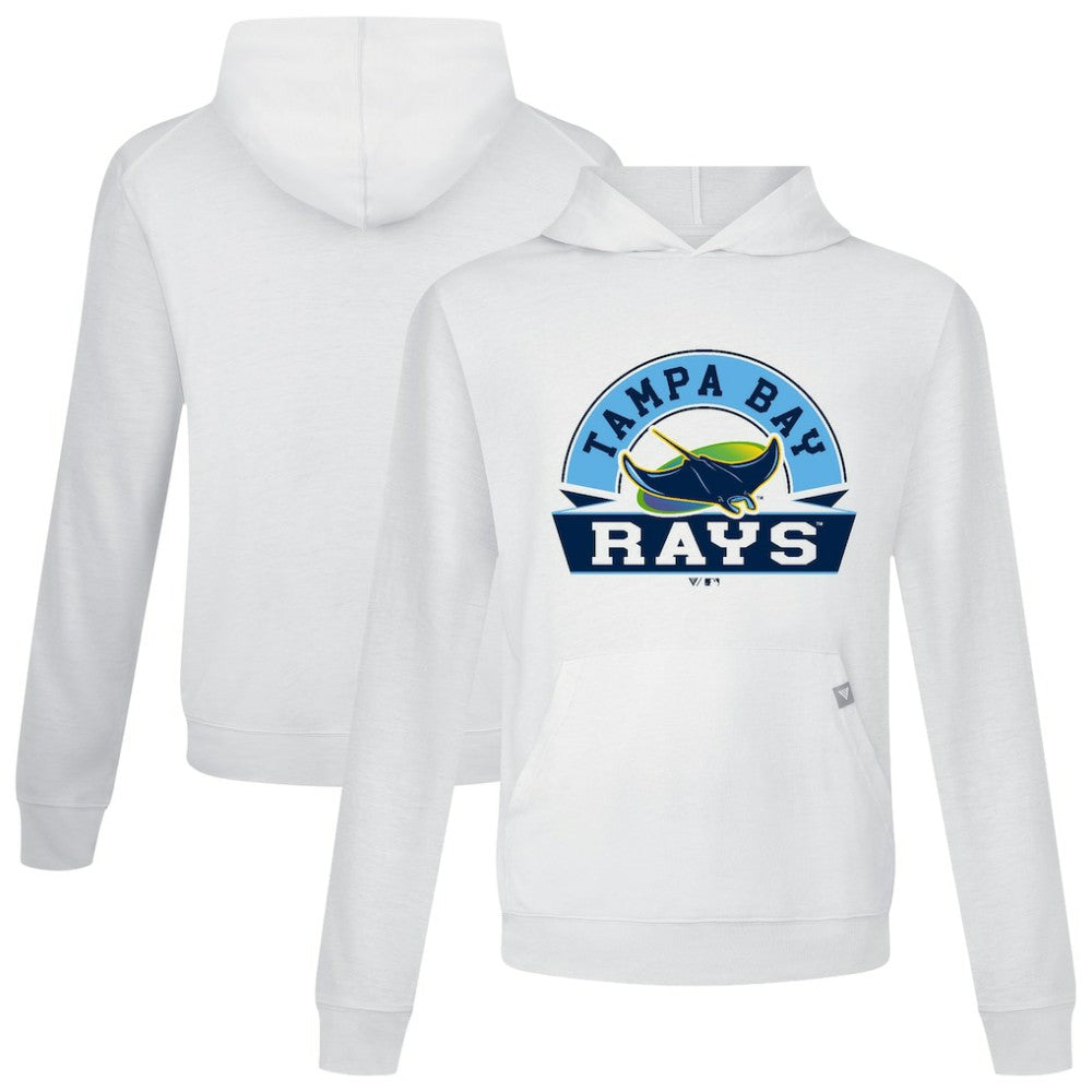 Tampa Bay Rays Levelwear Relay Banner Arch Pullover Hoodie White