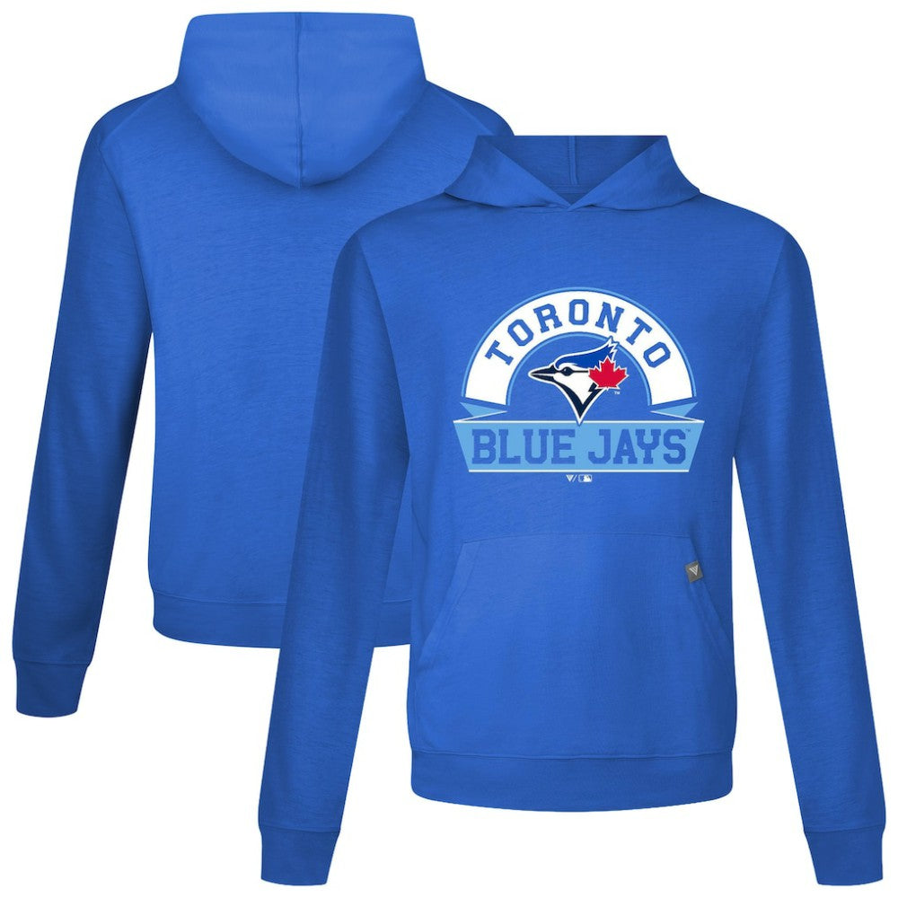 Toronto Blue Jays Levelwear Relay Banner Arch Pullover Hoodie Royal