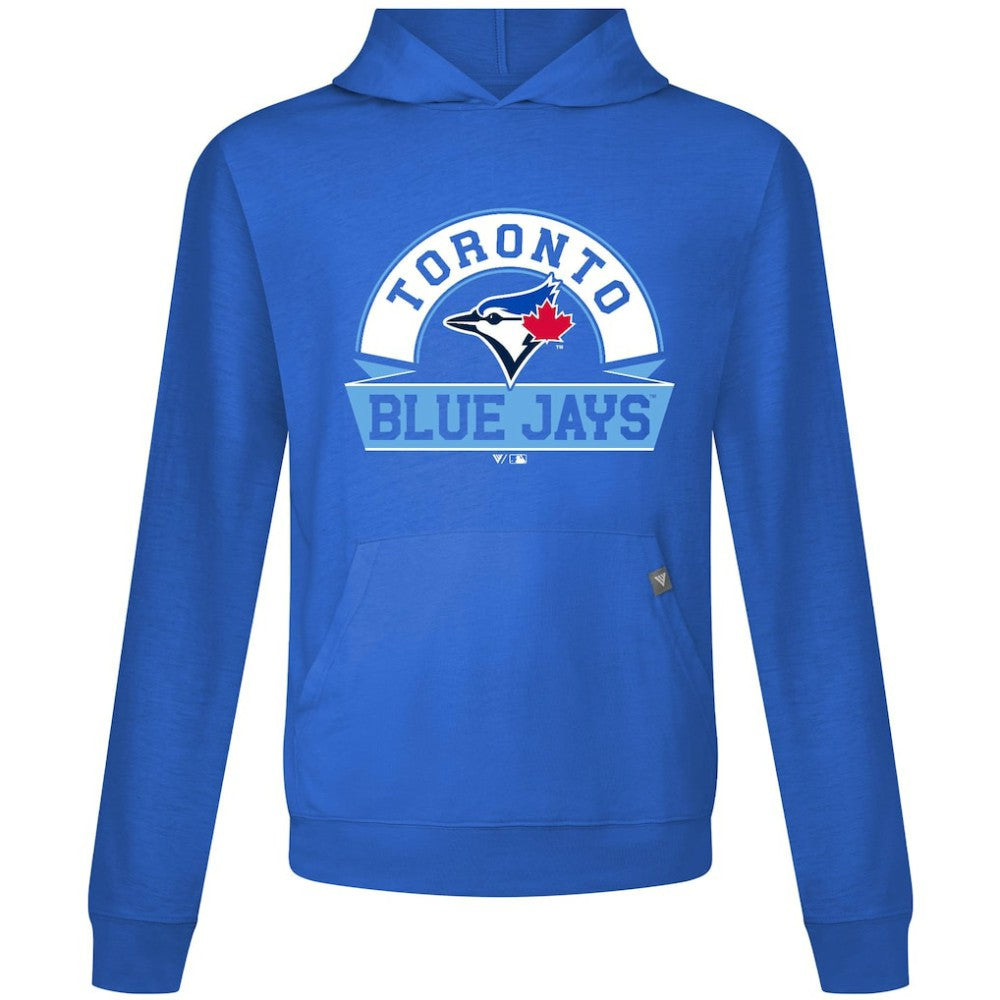 Toronto Blue Jays Levelwear Relay Banner Arch Pullover Hoodie Royal