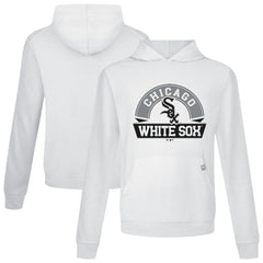 Chicago White Sox Levelwear Relay Banner Arch Pullover Hoodie White