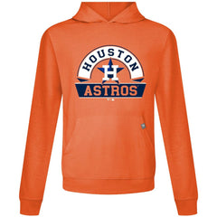 Houston Astros Levelwear Relay Banner Arch Pullover Hoodie Orange