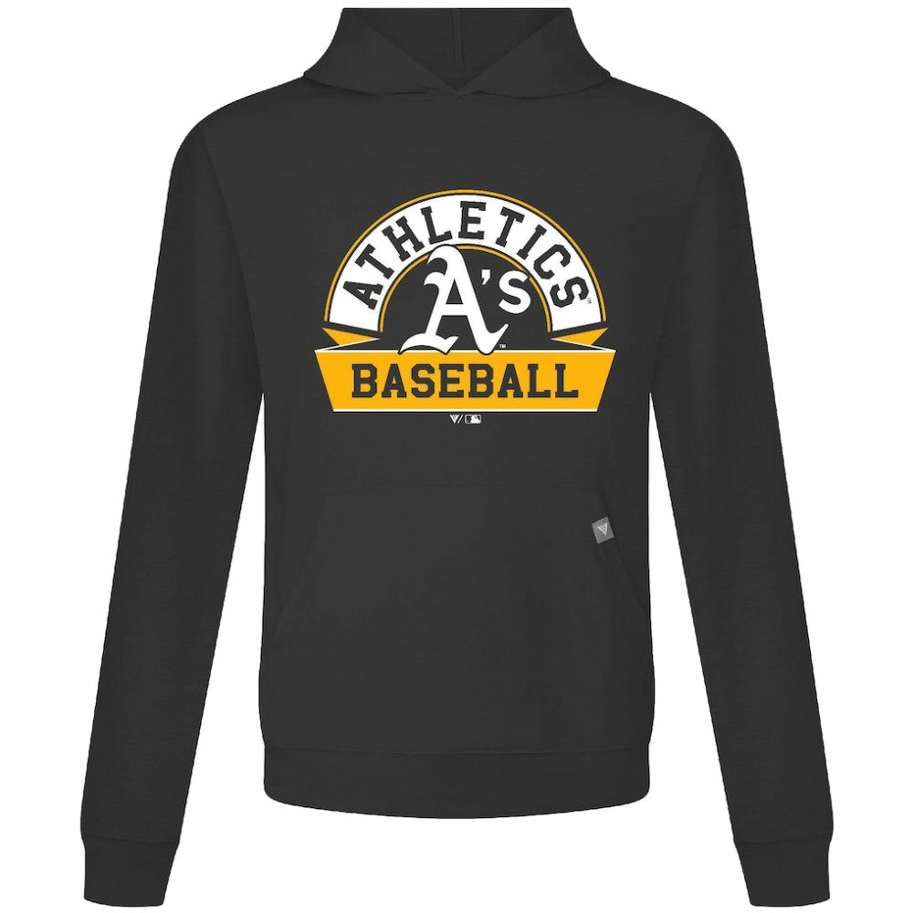Athletics Levelwear Relay Banner Arch Pullover Hoodie Black