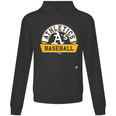 Athletics Levelwear Relay Banner Arch Pullover Hoodie Black