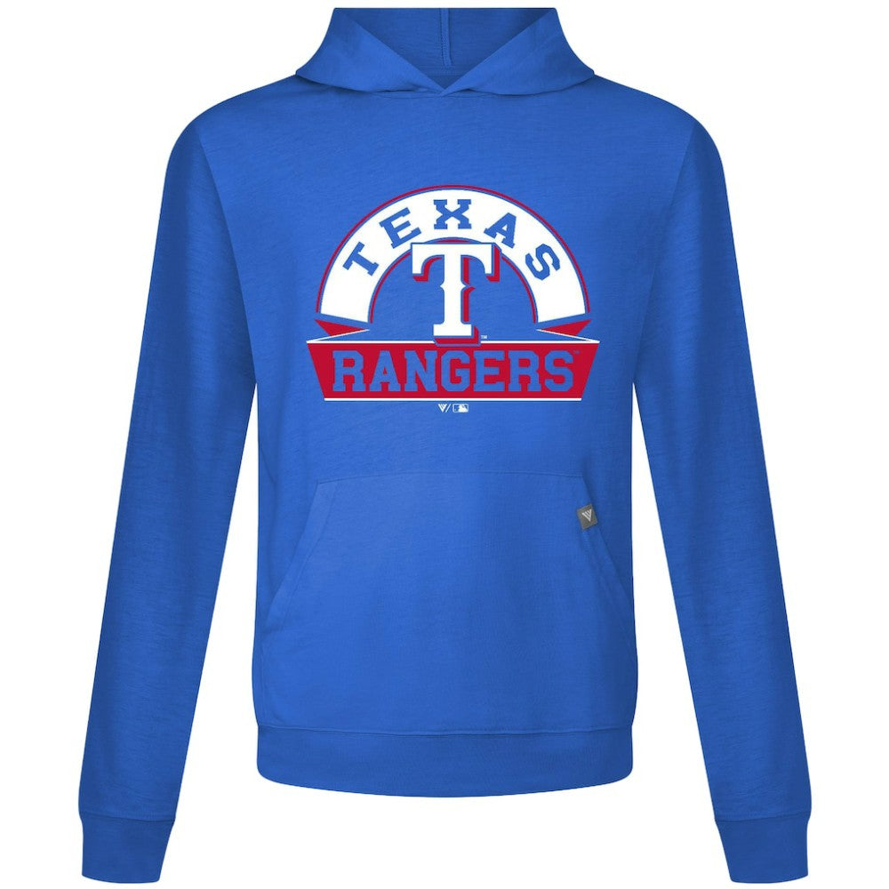 Texas Rangers Levelwear Relay Banner Arch Pullover Hoodie Royal