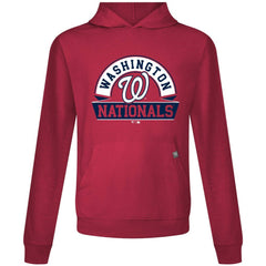 Washington Nationals Levelwear Relay Banner Arch Pullover Hoodie Red