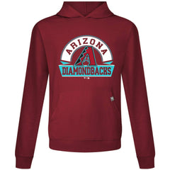 Arizona Diamondbacks Levelwear Relay Banner Arch Pullover Hoodie Cardinal