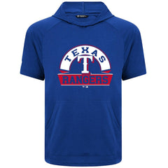 Texas Rangers Levelwear Phase Banner Arch Hoodie T-Shirt Royal