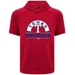 Texas Rangers Levelwear Phase Banner Arch Hoodie T-Shirt Red