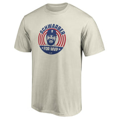 Kyle Schwarber Philadelphia Phillies BreakingT Unisex Player Graphic T-Shirt Natural