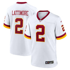 Marshon Lattimore Washington Commanders Game Super Bowl Era Jersey - White for sale