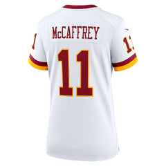 Luke McCaffrey Washington Commanders Women's Game Super Bowl Era Jersey - White for sale