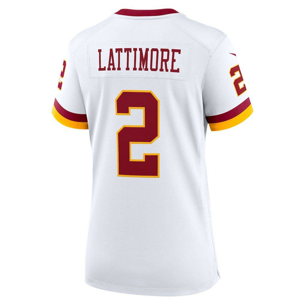 Marshon Lattimore Washington Commanders Women's Game Super Bowl Era Jersey - White outlet