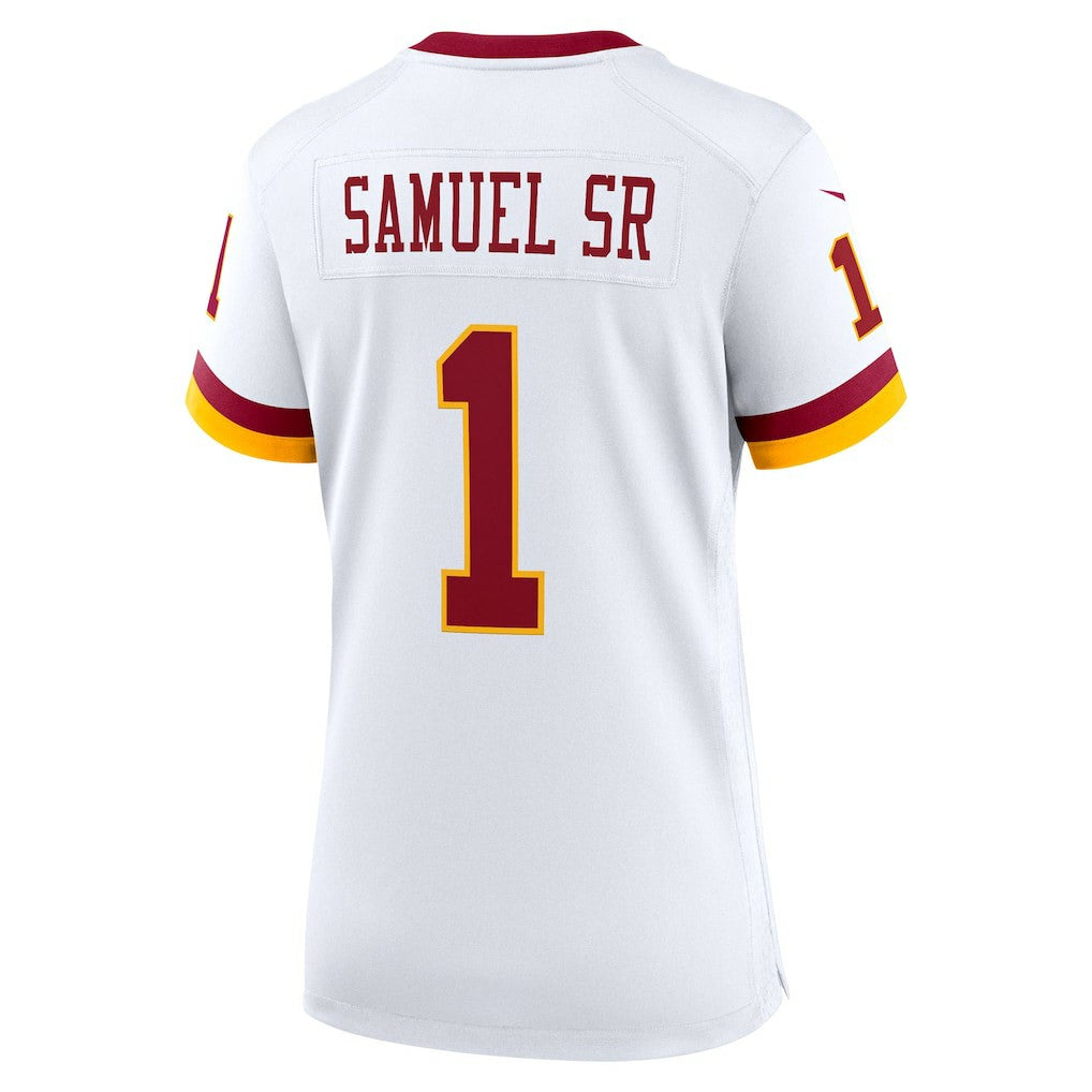 Deebo Samuel Sr Washington Commanders Women's Game Super Bowl Era Jersey - White for sale
