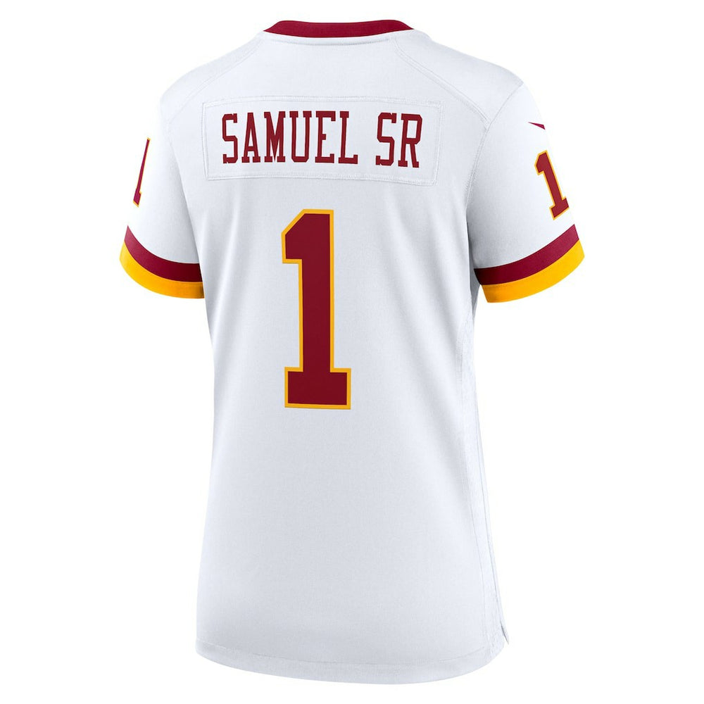 Deebo Samuel Sr Washington Commanders Women's Game Super Bowl Era Jersey - White for sale