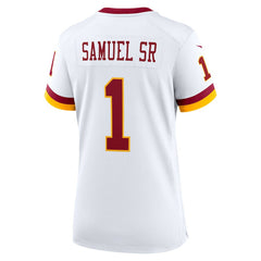Deebo Samuel Sr Washington Commanders Women's Game Super Bowl Era Jersey - White for sale